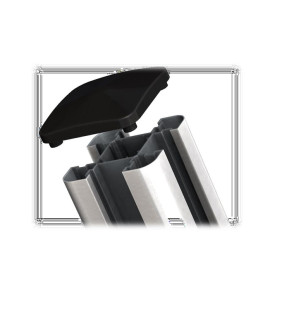 Tapón superior para poste tipo 130 x 130 para vallado.